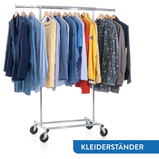 Stoffschrank, Faltschrank, Schwerlast Kleiderständer, bis 100 kg, Kleiderständer mit Abdeckung, Tatkraft Darren & Anwalt, 3