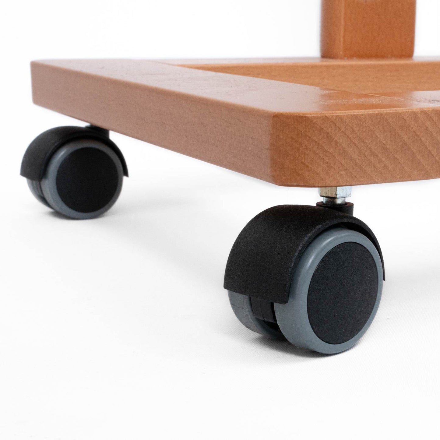 Stummer Diener, Herrendiener modern, Jackenständer, Rollgarderobe, Kleiderständer Holz, Tatkraft Lord, 13