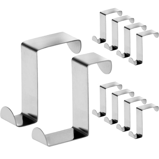 Türhaken zum einhängen, Tür Haken Für Küche Badezimmer, für 18 oder 40mm Türen, Tatkraft Seger