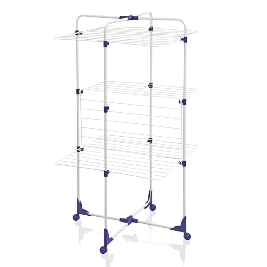 Turmwäscheständer, Tower 270, Turmwäschetrockner, 3 Trockenebenen, für große und besonders lange Wäschestücke geeignet, Leifheit, 5