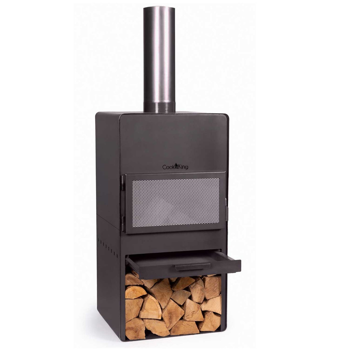 Terrassenofen, Gartenkamin, Gartenofen, Outdoor Ofen, Outdoor Backofen, Zeltofen Gartenofen, Gartenofen VENTO, Cook King, 5