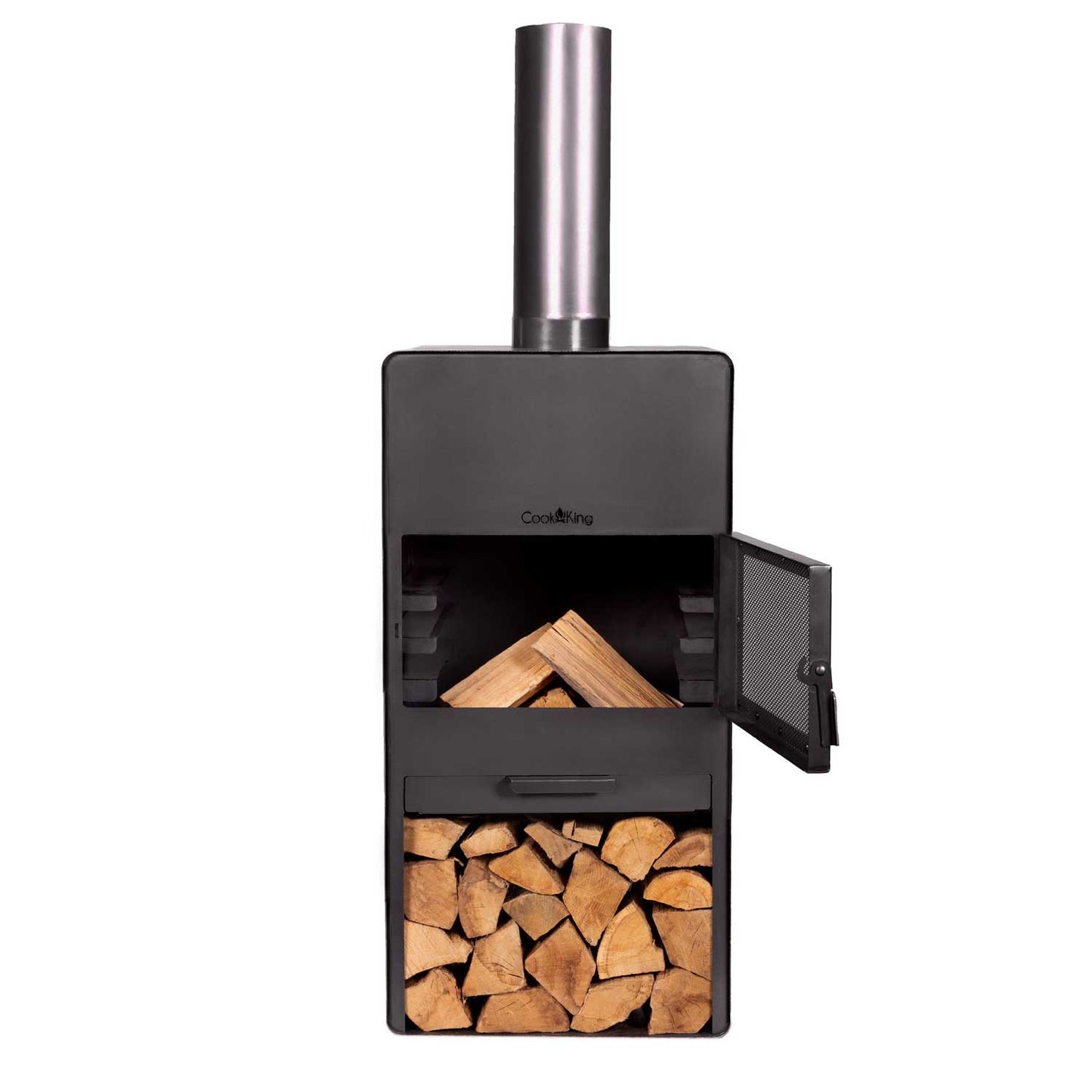 Terrassenofen, Gartenkamin, Gartenofen, Outdoor Ofen, Outdoor Backofen, Zeltofen Gartenofen, Gartenofen VENTO, Cook King, 3