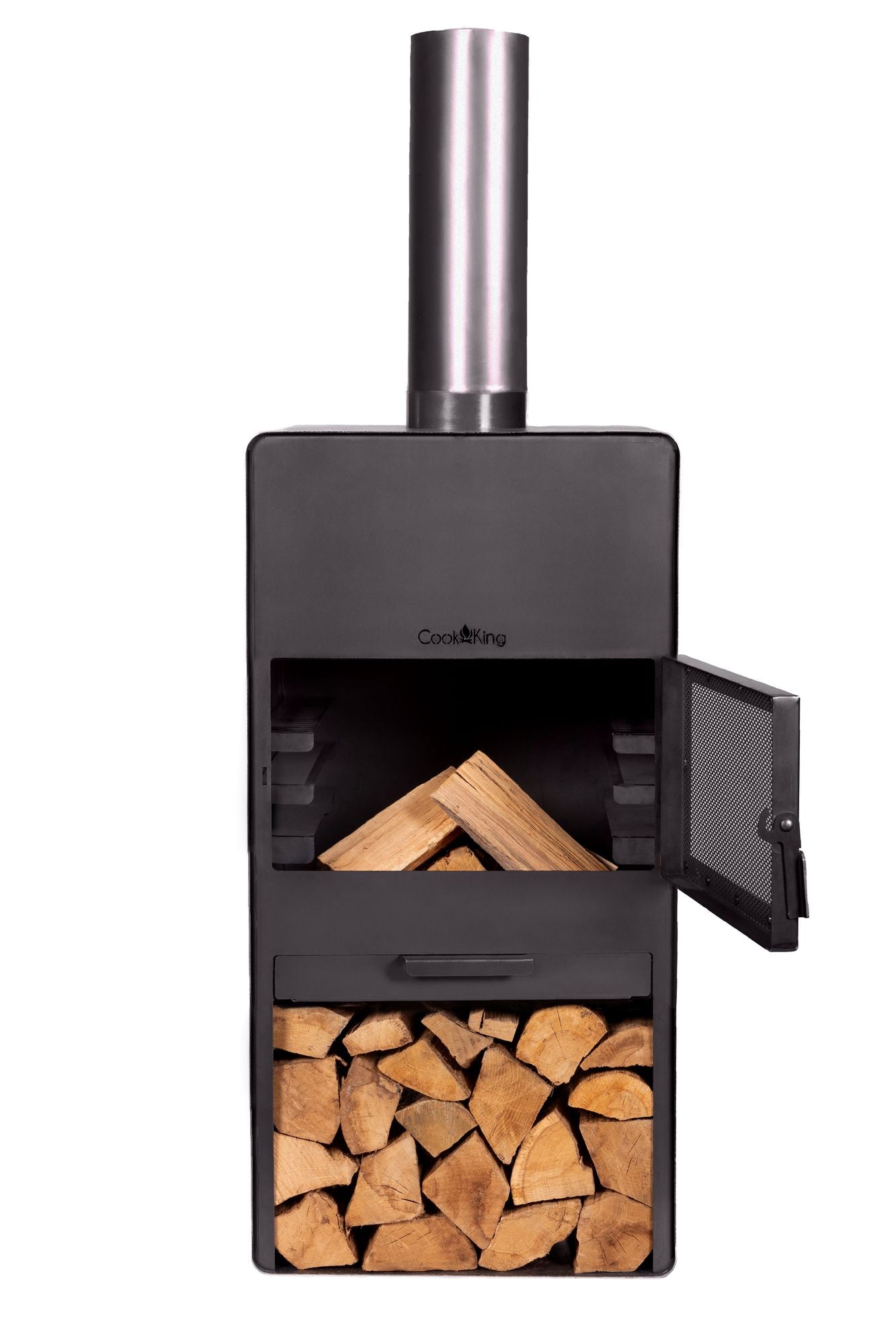 Terrassenofen, Gartenkamin, Gartenofen, Outdoor Ofen, Outdoor Backofen, Zeltofen Gartenofen, Gartenofen VENTO, Cook King, 4