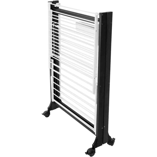 Wäscheständer, Wäscheständer Ausziehbar, Wäscheständer Klappbar, mit Rädern, Flügelwäschetrockner, Standtrockner, Aliante, 3