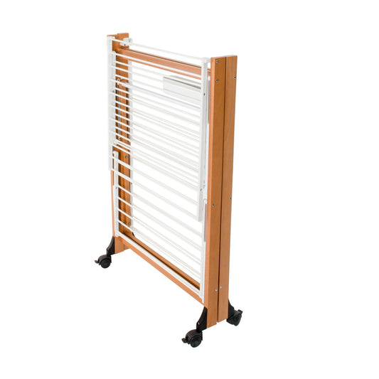 Wäscheständer, Wäscheständer Holz, Klappbar, mit Rollen, Trockengestell, ARIT ALIANTE, 2