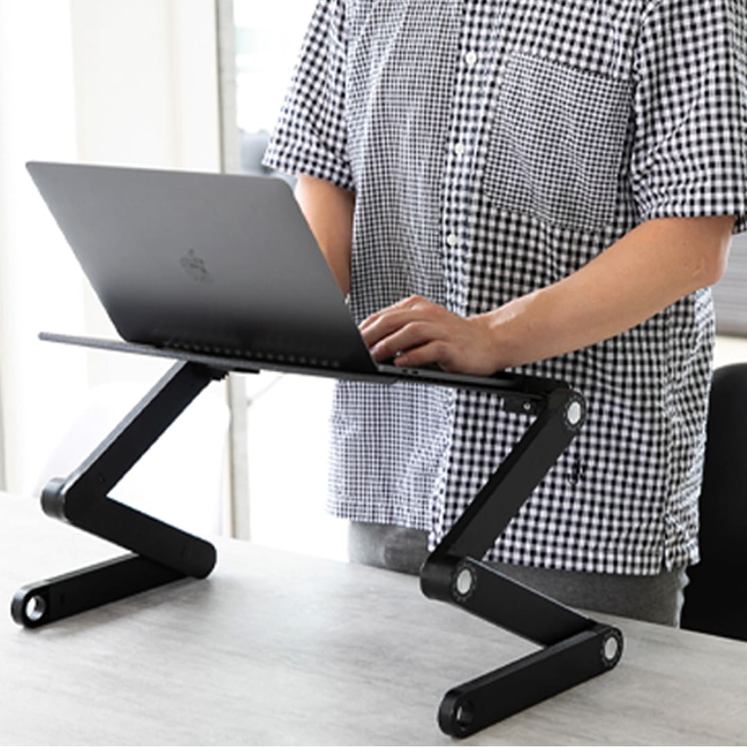 Laptoptisch, Laptop Ständer, Laptoptisch Höhenverstellbar, Laptoptisch Sofa, Laptoptisch Bett, WonderWorker Newton, 8