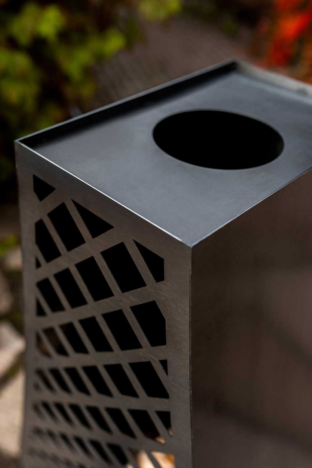 Gartenofen AVANGARDO, Outdoorgrill, Gartenkamin, Outdoor-Küchenofen, Garten-Kamin, Zeltofen Gartenofen, Handgemachte Qualität, 3
