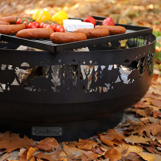 Feuerschale „FOREST“ 80 cm, Cook King