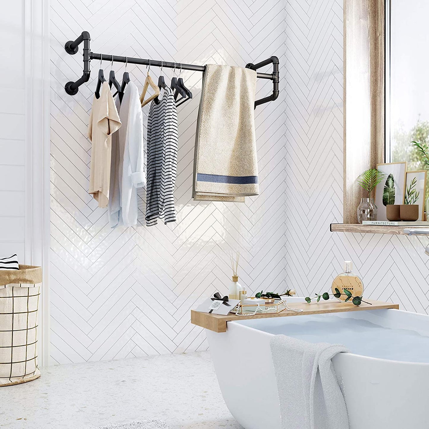 Schwarze Kleiderständer & Garderobenständer