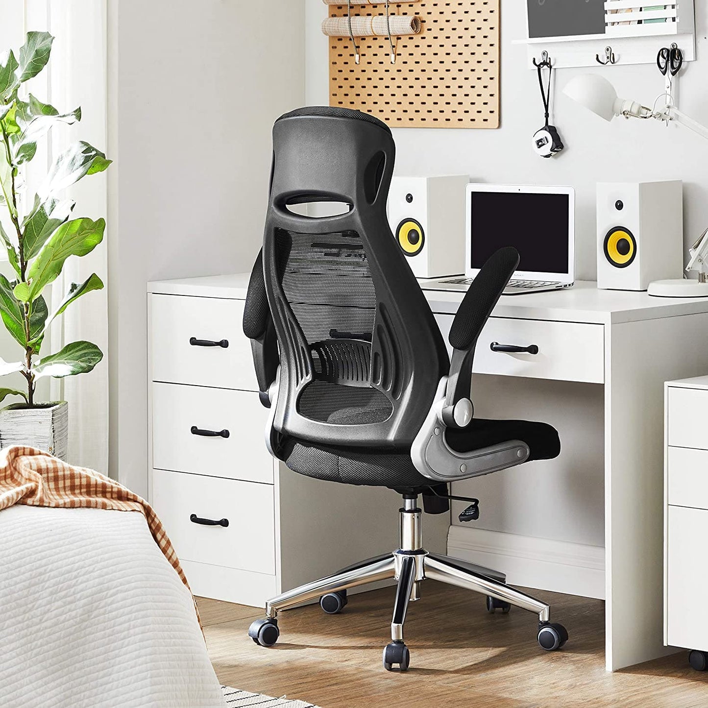 bürostuhl home office, schreibtischstühle, office stuhl, Bürostuhl mit Netzbezug - SONGMICS