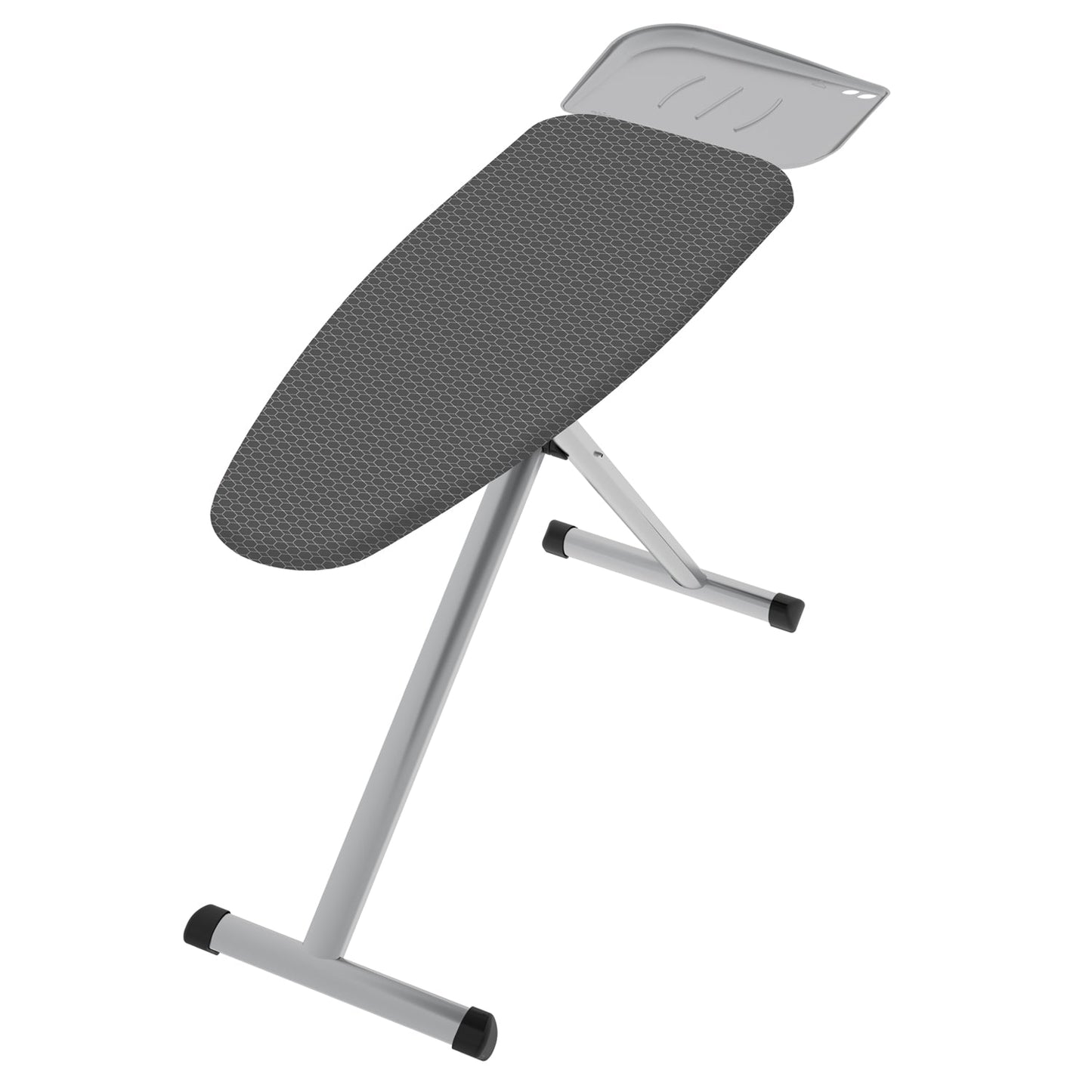 Bügelbrett, Bügelbrett Klappbar, Einstellbare 71-98 cm, Verstärkter Dampfbügel Halter, Made in Italien, Colombo Alluminia, 3