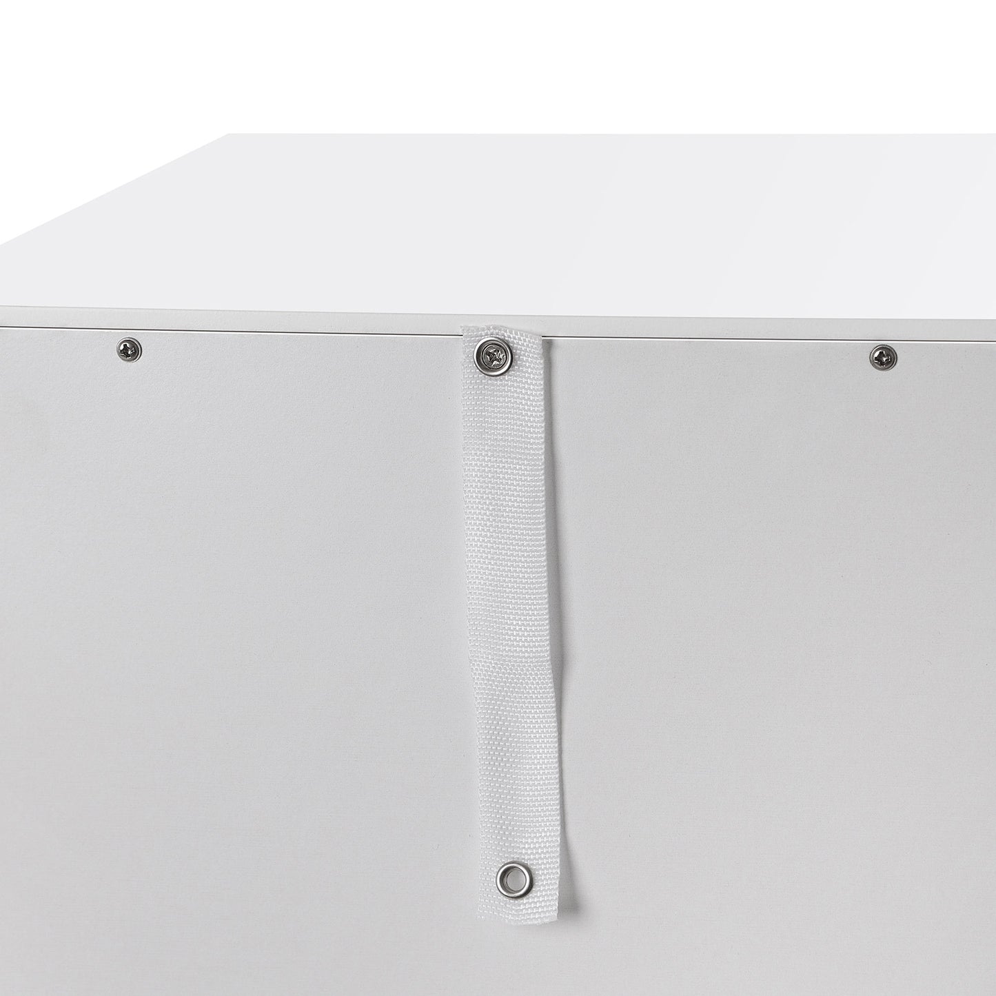Badschrank, Badschrank aus Holz, Badezimmerschrank, mit 4 Schubladen, Weiß, Vasagle, 4
