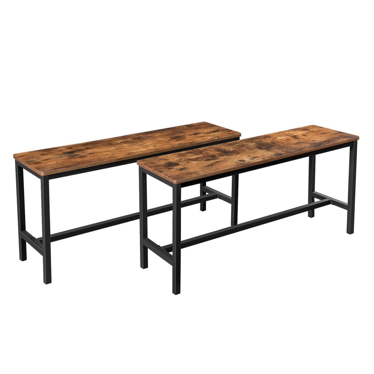 Sitzbänke für Esszimmertisch, 2er Set, Küchenbänke, Esstischbänke, 108 x 32,5 x 50 cm, Küche