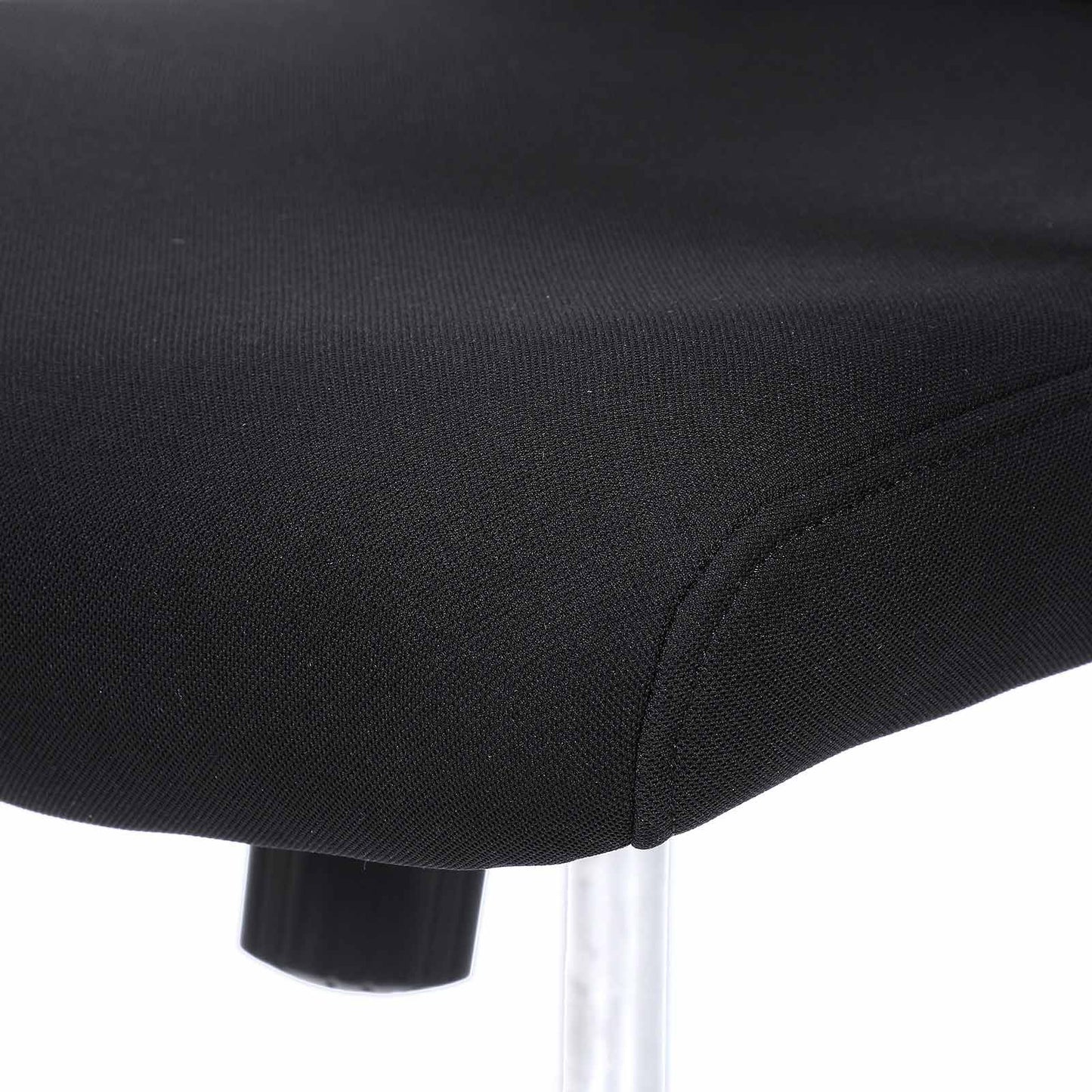 Bürostuhl, ergonomischer stuhl, Bürostuhl Stoffbezug, Schwarz - SONGMICS