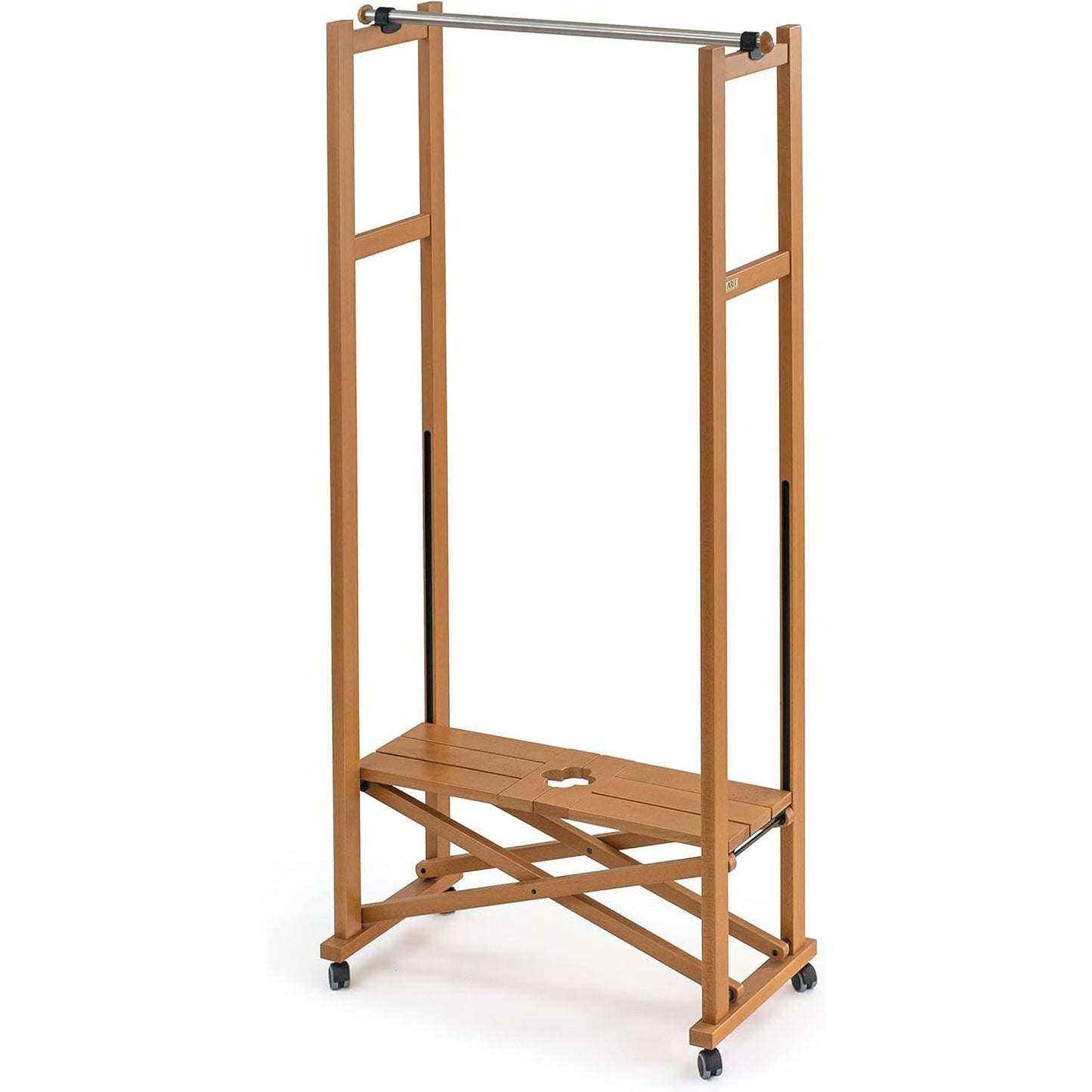 Kleiderständer Holz, Garderobe, Kleiderständer Klappbar, Kleiderstange, ARIT Elios, 5