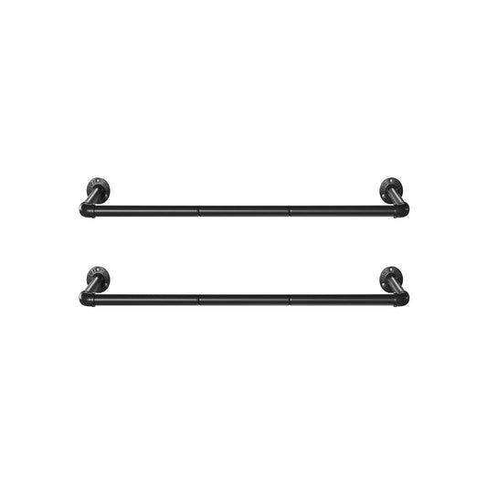 Kleiderstange, Kleiderstange Wand, Kleiderstange Doppelt, Garderobenständer, SONGMICS, 2