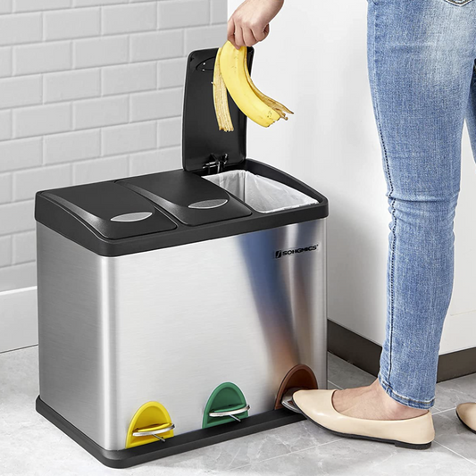 Mülleimer Küche, 3 x 8 Liter