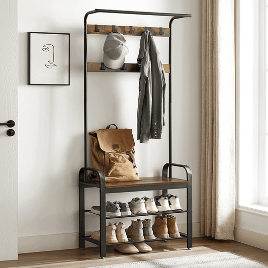 Garderobe, Garderobe mit Sitzbank, Garderobenständer, Garderobe mit Sitzbank Modern, Garderobe mit Sitzbank Schmal