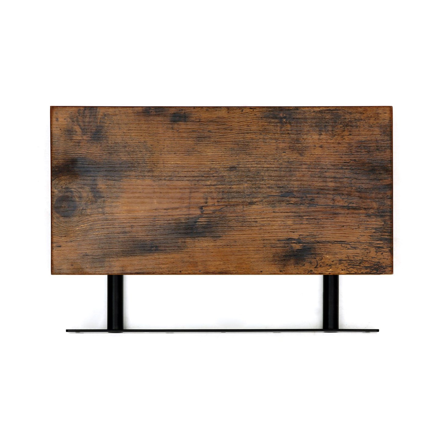 Vasagle - Wandregal, Wandboard 40 x 20 x 3,8 cm, Schweberegal Hängeregal Büroregal für Bilder, Deko, MDF Holz, rustikal, braun