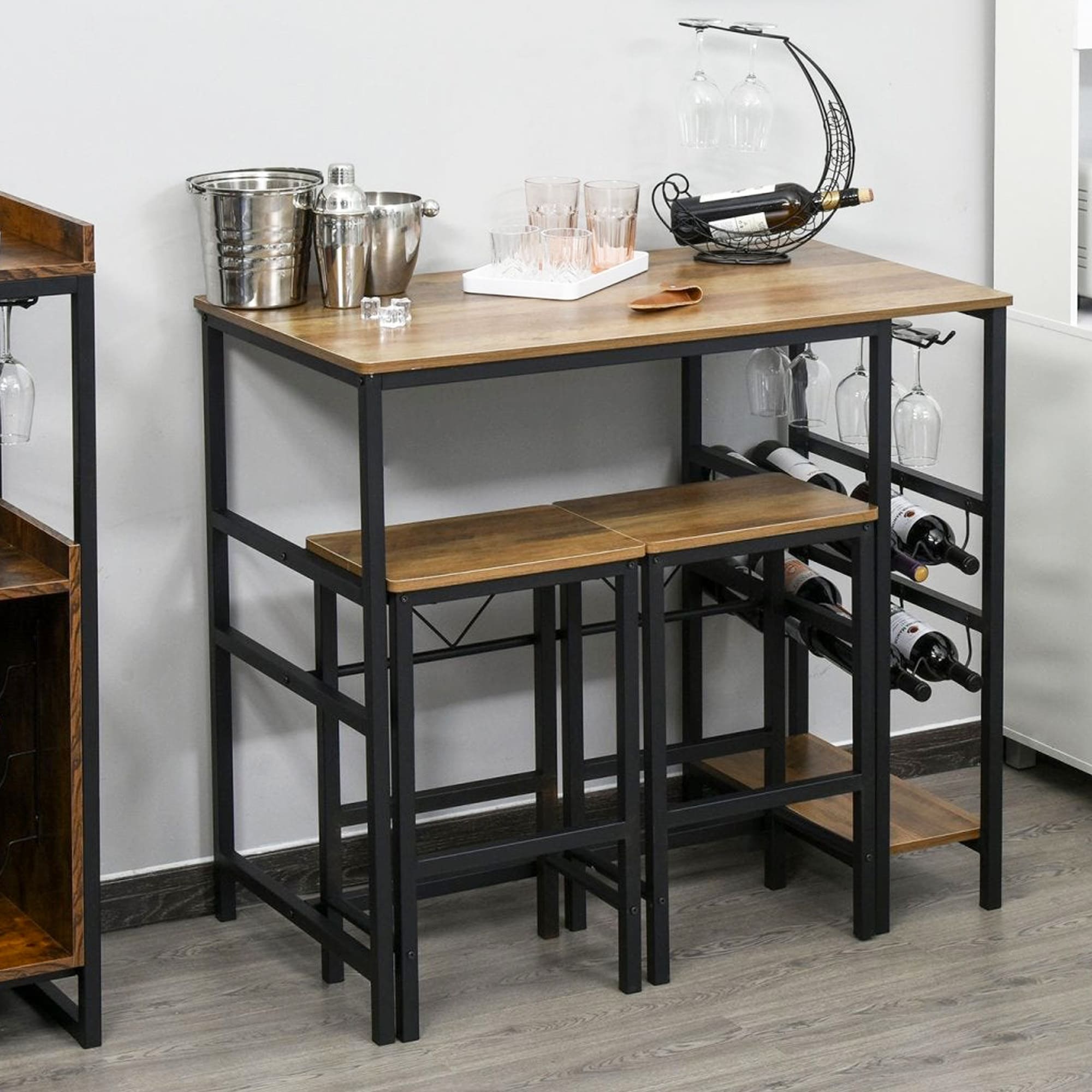 Bartisch Mit Stuhlen Set