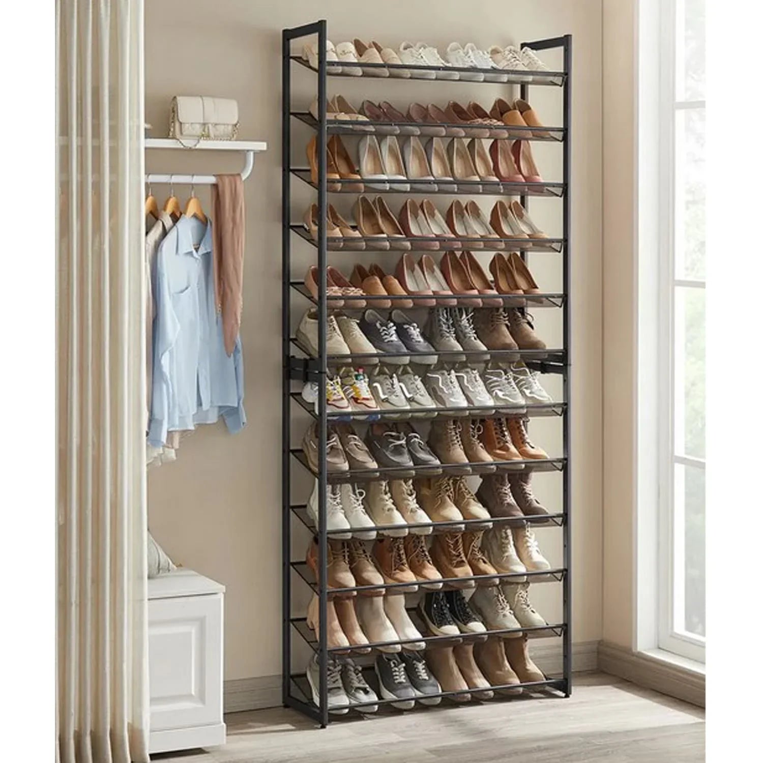 Schuhregal, Schuhregal Schmal, Schmales Schuhregal, Schuhregal Schmal Hoch