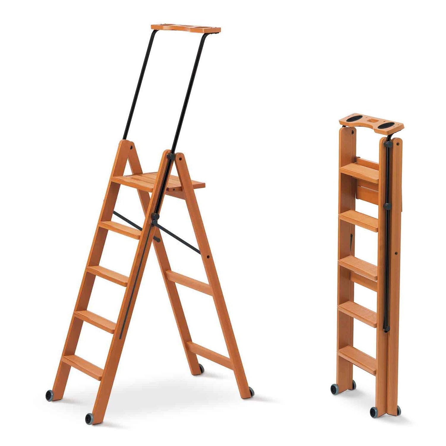 Trittleiter, Trittleiter Klappbar, Trittleiter Holz Klappbar, Klapptritt Holz, Trittleiter Klappbar Holz