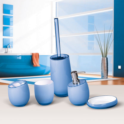 Tatkraft Repose Blue Toilettenbürstenhalter aus Mehrschichtiges Acryl