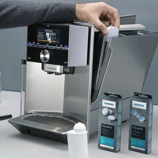 Siemens Entkalkungstabletten EQ.series AG TZ80002B 2in1, Entkalker Kaffeemaschine, Entkalker
