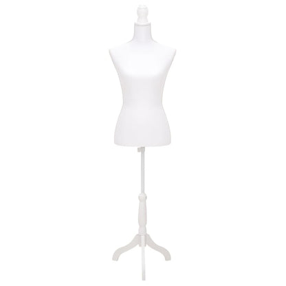 Damenbüste Schneiderpuppe Torso Weiß, vidaXL, 2