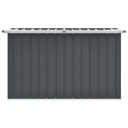 vidaXL Gartenbox Grau 149x99x93 cm