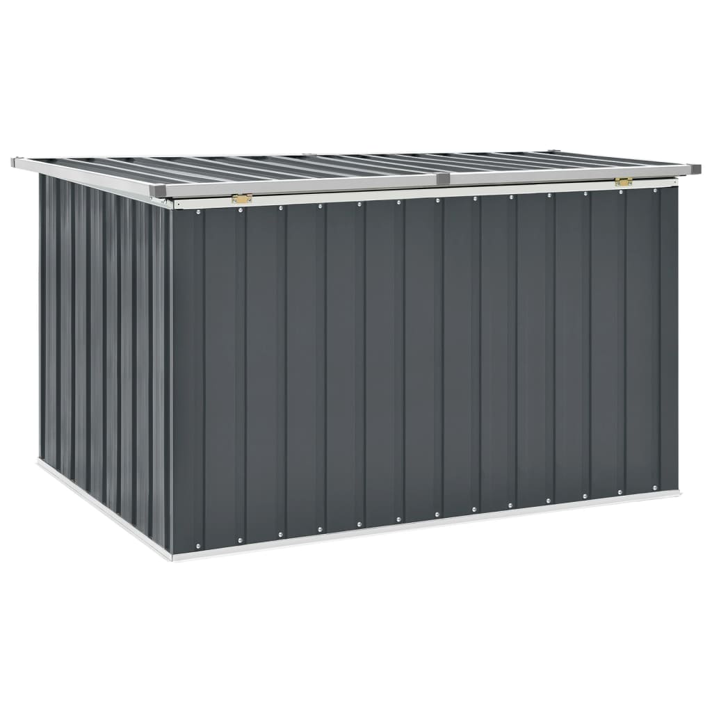 vidaXL Gartenbox Grau 149x99x93 cm