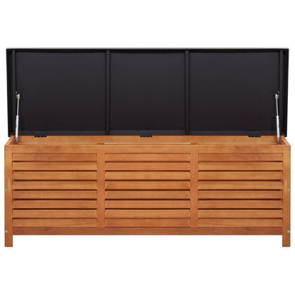 vidaXL Gartenbox 150x50x55 cm Eukalyptus Massivholz