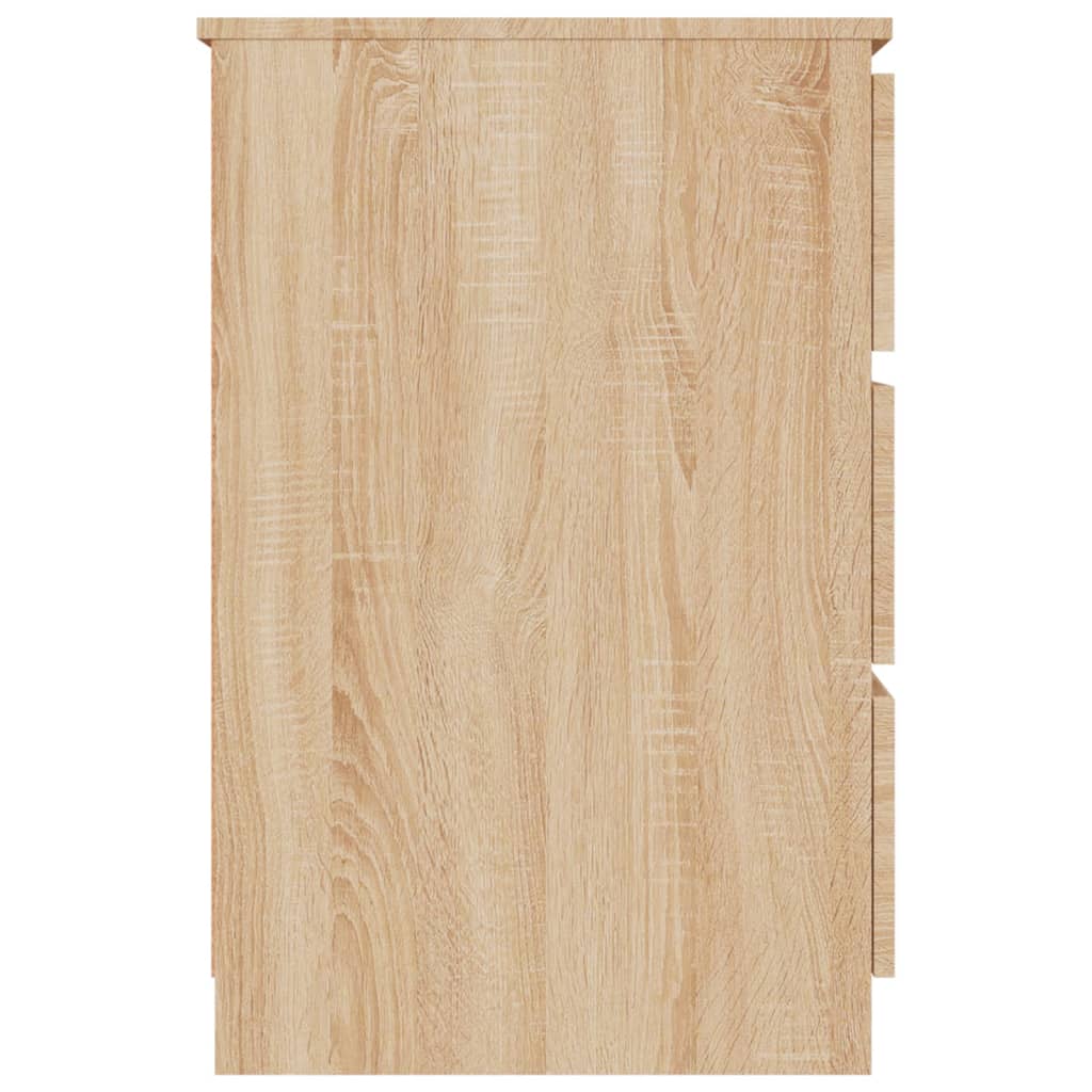 vidaXL - Schreibtisch Sonoma-Eiche 140x50x77 cm Holzwerkstoff