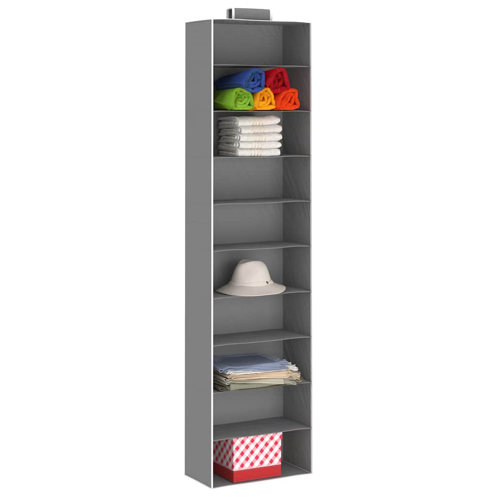 Hängeaufbewahrung für Schränke 2 Stk. mit 10 Fächern Stoff, vidaXL, 3