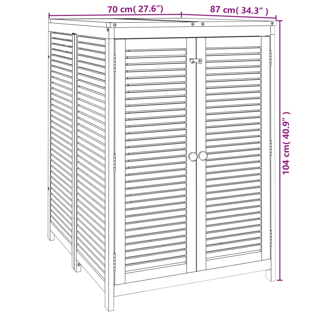 Gartenbox, Gartenbox Wasserdicht, Garten Box, Box Garten, Outdoor Box, Wasserdichte Gartenbox, vidaXL, 8