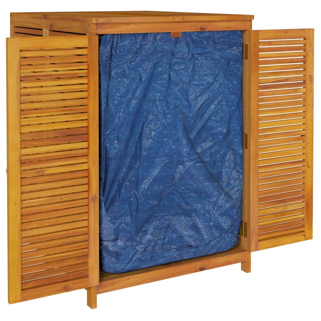 vidaXL Gartenbox 210x87x104 cm Massivholz Akazie