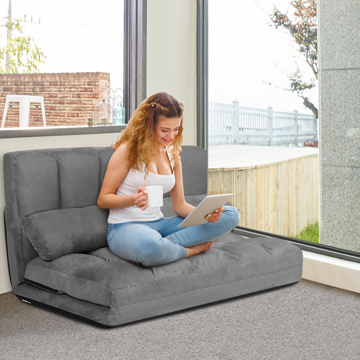 Bodensofa, Boden Sofa, Bodencouch, Bodensofa mit Schlaffunktion, Bodensofa Klappbar, Bodensofa Kinder, Boden Schlafsofa, 1