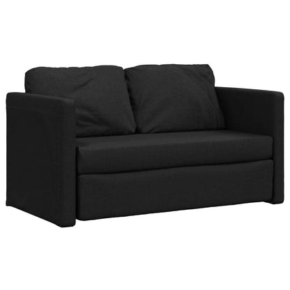 Bodensofa, Boden Sofa, Bodencouch, Bodensofa mit Schlaffunktion, Bodensofa klappbar, Stoff, Schwarz, vidaXL, 3