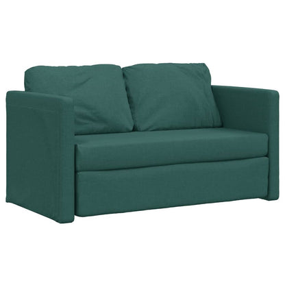 Bodensofa, Boden sofa, Bodencouch, Bodensofa mit Schlaffunktion, Bodensofa klappbar, Stoff, Dunkelgrün, vidaXL, 1