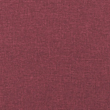 Bodensofa, Boden sofa, Bodencouch, Bodensofa mit Schlaffunktion, Bodensofa klappbar, Stoff, Weinrot, vidaXL, 8