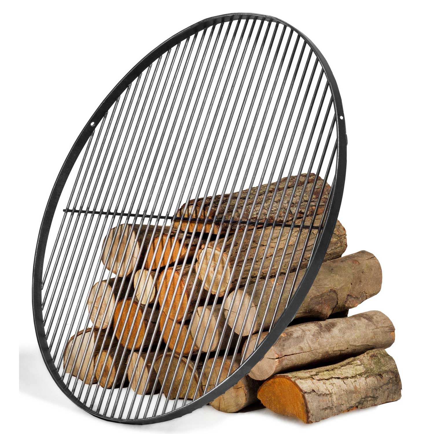 Grillrost aus Naturstahl - Dia. 50cm | 60cm | 70cm | 80cm, Cook King, Hergestellt in Europa