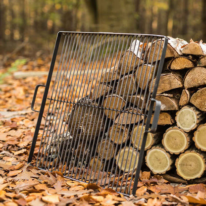 Grillrost aus Rohstahl für Feuerschale - Größe 58x58cm, Cook King, 4