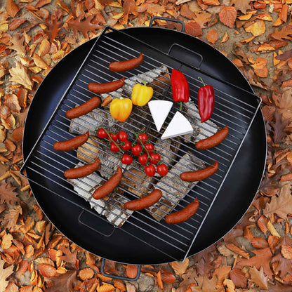 Grillrost aus Rohstahl für Feuerschale - Größe 58x58cm, Cook King, 5