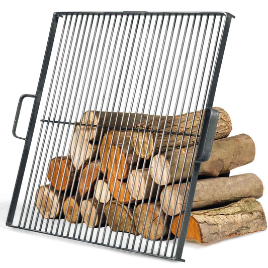 Grillrost aus Rohstahl für Feuerschale - Größe, 50x50 cm, Cook King, 1