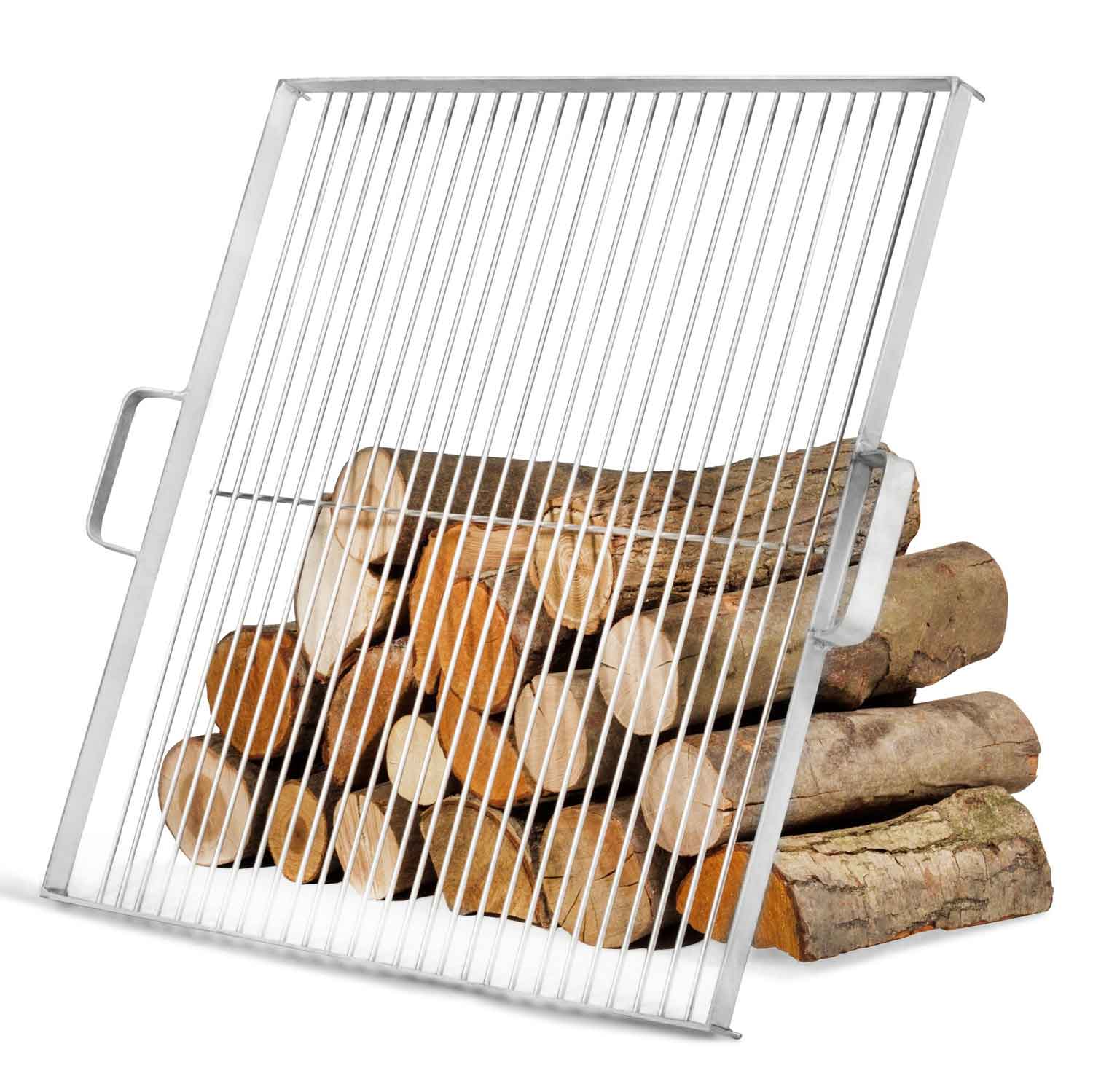 Grillrost aus Edelstahl für Feuerschale - Größe - 58x58cm, Cook King, 1