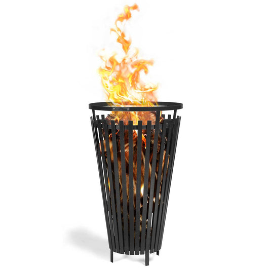 Feuerkorb „FLAME“, Feuerkörbe, Terrassenofen, Grill-Feuerkorb, Feuerschale, Handgemachte Qualität