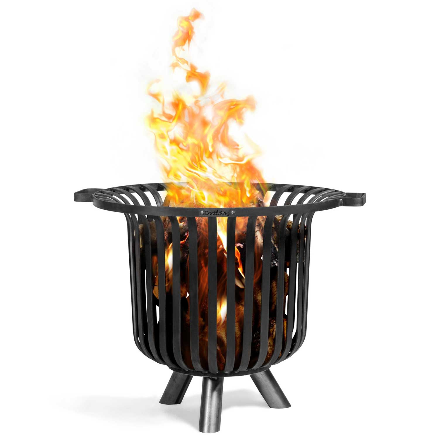 Feuerkorb „VERONA“, Feuerkörbe, Terrassenofen, Grill-Feuerkorb, Feuerschale, Handgemachte Qualität
