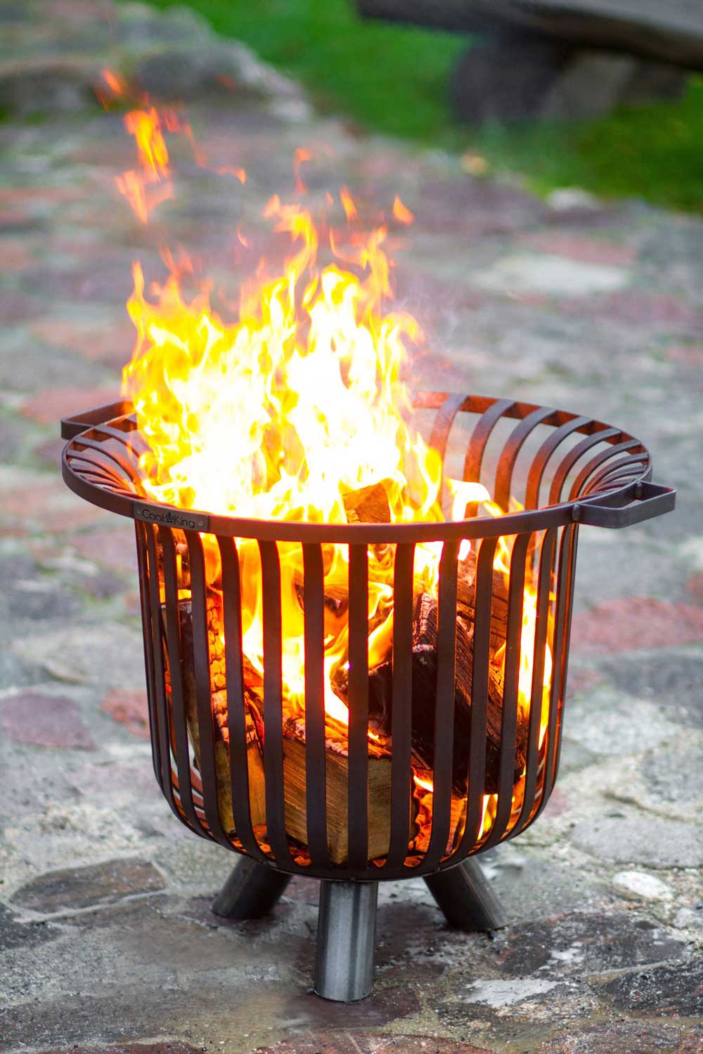 Feuerkorb „VERONA“, Feuerkörbe, Terrassenofen, Grill-Feuerkorb, Feuerschale, Handgemachte Qualität, 4