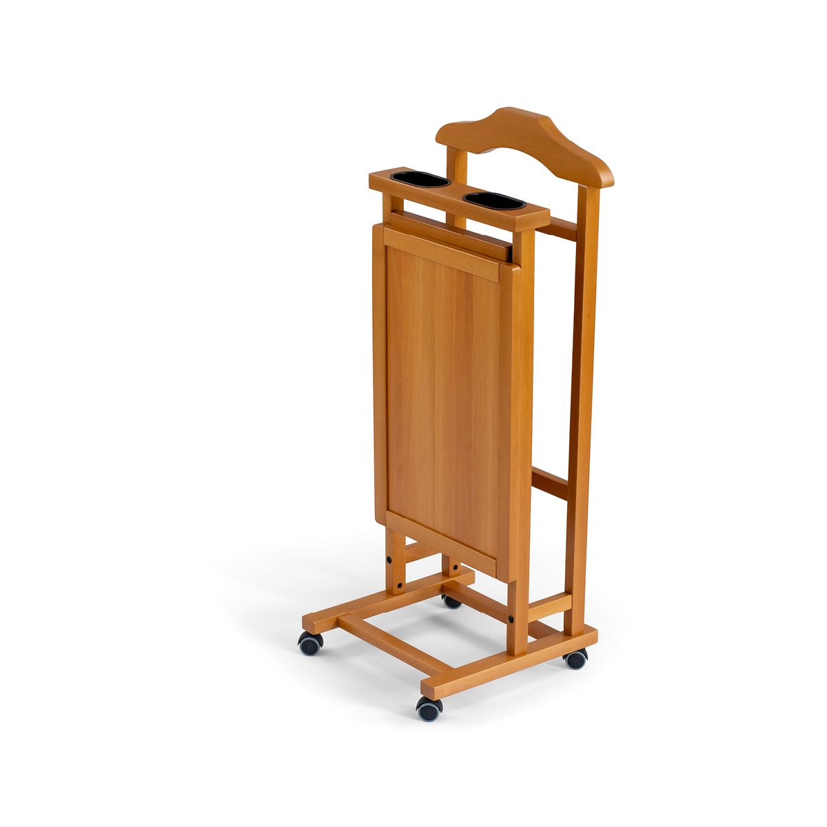 Garderobenständer, Herrendiener, Stummer Diener Holz, Hosenhalter, Kleiderständer Holz, ARIT ALVARO, 7