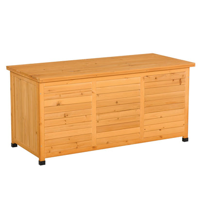 Gartenschrank Holz, Outdoor schrank, Gerätehaus, Gerätescharank, Gartenschrank, , Gelb, Outsunny, 8